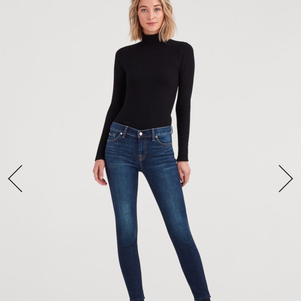 NWOT 7 For All Mankind b(air) Skinny Ankle Jeans